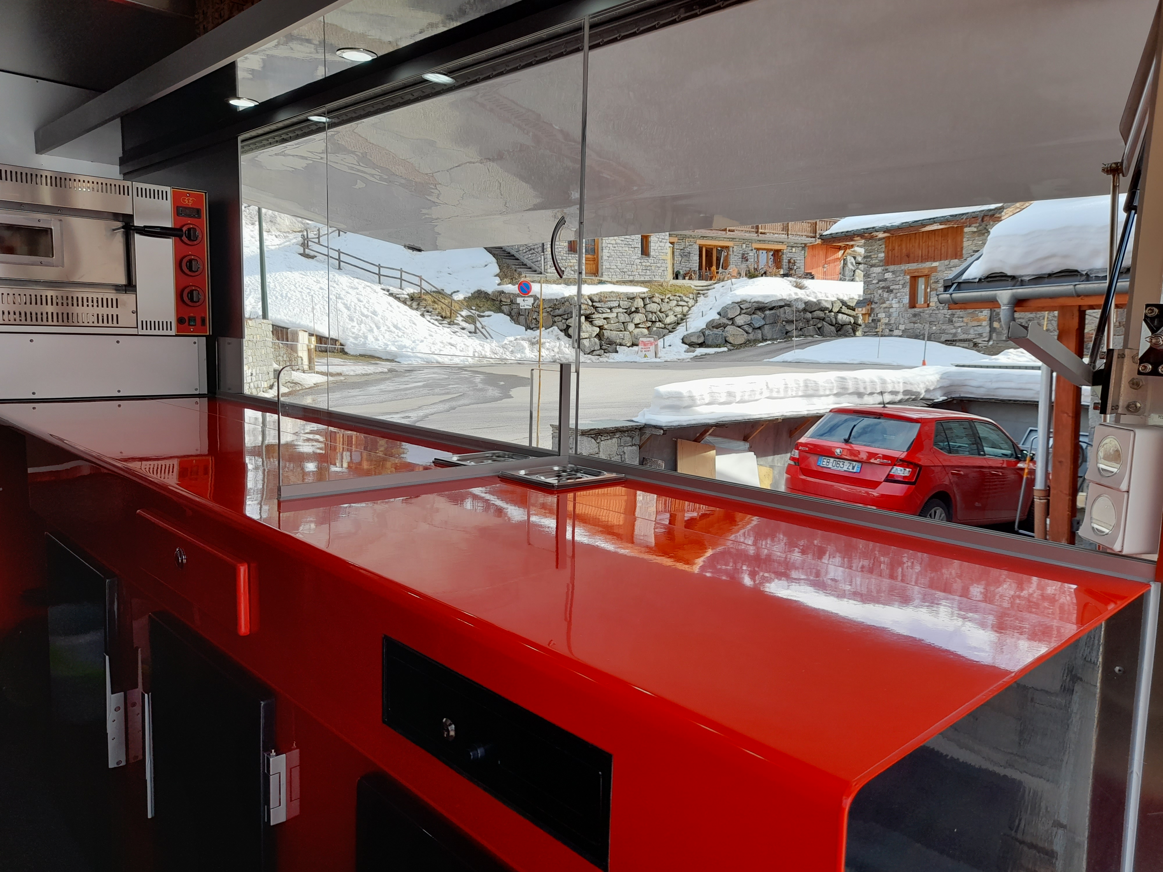 Comptoir intérieur