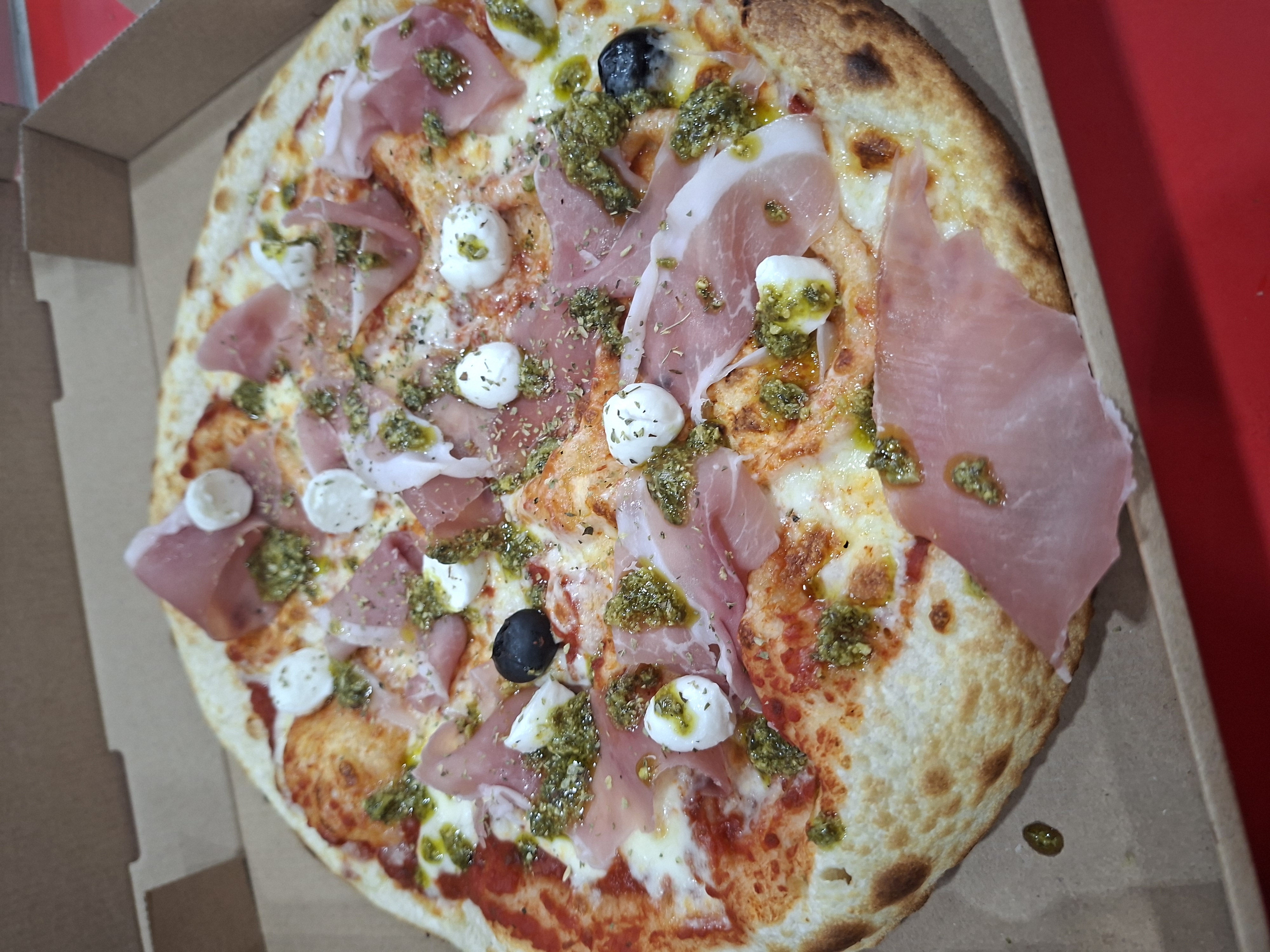 Pizza gourmande